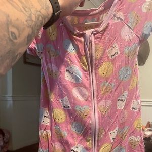 LITTLE SLEEPIES MILK & COOKIES shorties